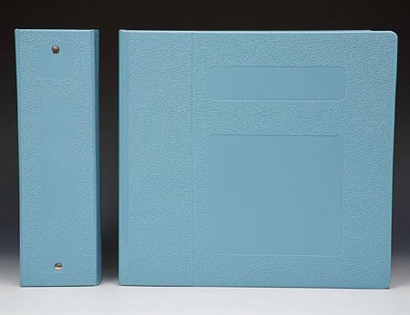 Picture of Binder Titan 3 Ring Powder Blue 575 Sheets Side OpeningM10240R3