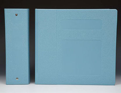 Picture of Binder Titan 3 Ring Powder Blue 575 Sheets Side OpeningM10240R3