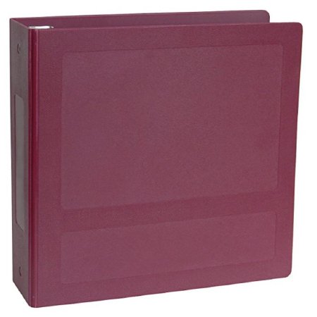 Picture of Binder 3 Ring Burgundy 250 Sheets Side Opening205007-BU3