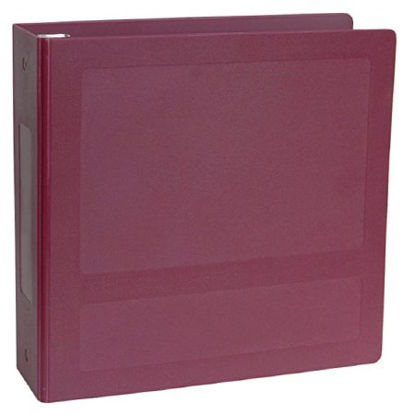 Picture of Binder 3 Ring Burgundy 250 Sheets Side Opening205007-BU3