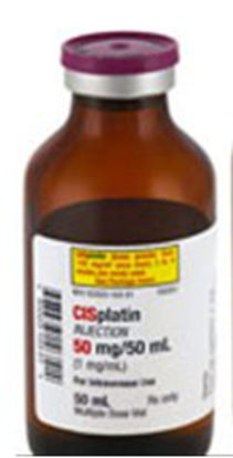Picture of Cisplatin, Preservative Free 1 mg / mL Injection Multiple Dose Vial 50 mL63323010351
