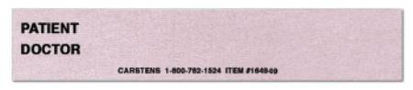 Picture of Identification Card Medsav Solutions®1649-09