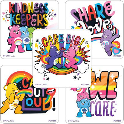 Picture of SmileMakers® 118 per Unit Care Bears Kindness Keepers Sticker 2-1/2 InchST1886R