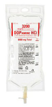 Picture of Dopamine HCl / Dextrose 5%, Preservative Free 3,200 mcg / mL Solution Flexible Bag 250 mL00409781022