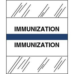 Picture of Index Tab 1/2 X 1-1/4 Inch Immunization54558