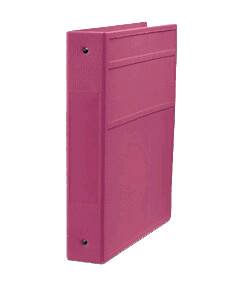 Picture of Binder Carstens® 3 Ring Burgundy 250 Sheets Side Opening2021-3R