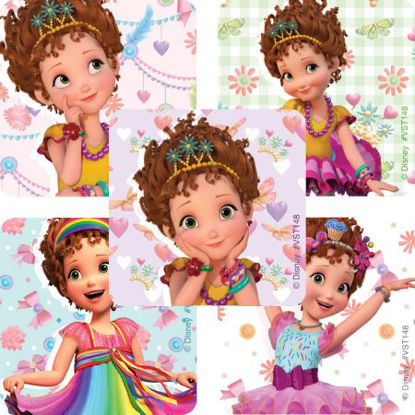 Picture of ValueStickers™ 250 per Unit Fancy Nancy Sticker 1.625 InchVST148R
