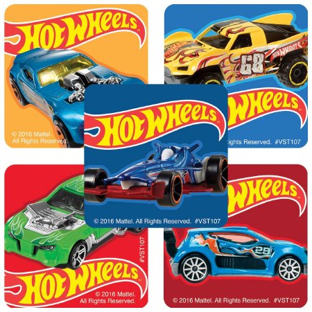 Picture of ValueStickers™ 250 per Unit Classic Hot Wheels Sticker 1.625 InchVST107P