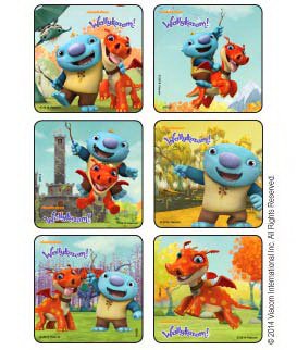 Picture of 75 per Unit Wallykazam Sticker1550P