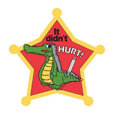 Picture of pdc® 250 per Unit It Didn’t Hurt Sticker59708910