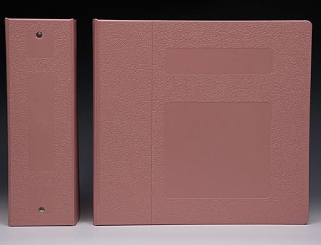 Picture of Binder Titan 3 Ring Mauve 575 Sheets Side OpeningM10070R3