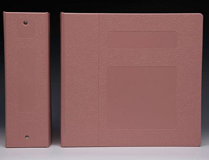 Picture of Binder Titan 3 Ring Mauve 575 Sheets Side OpeningM10070R3