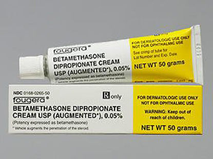 Picture of Betamethasone Dipropionate (Augmented) 0.05% Cream Tube 50 Gram00168026550
