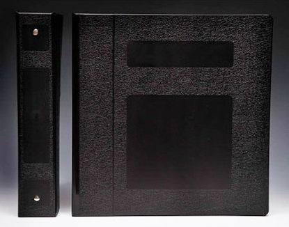 Picture of Binder Titan 3 Ring Charcoal Gray 400 Sheets Side OpeningM80230R3