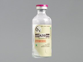 Picture of Ceftazidime Pentahydrate, Preservative Free 6 Gram Injection Pharmacy Bulk Vial25021012999