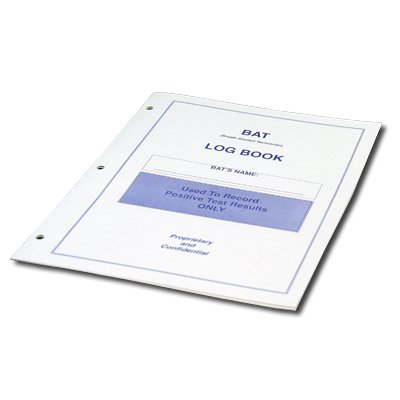 Picture of Bat Log Book IntoximetersSYSCO 24-0020-00