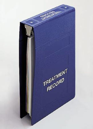 Picture of Binder 3 Ring Teal 400 Sheets Side OpeningM119400-27