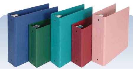 Picture of Binder 3 Ring Blue 450 Sheets Side Opening205020-BL