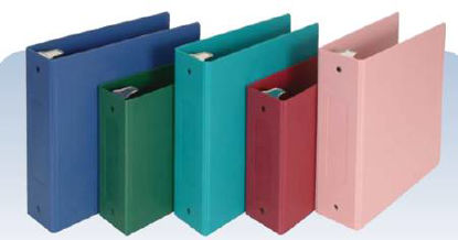 Picture of Binder 3 Ring Blue 450 Sheets Side Opening205020-BL