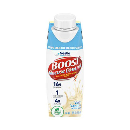 Picture of Oral Supplement Boost Glucose Control® Very Vanilla Flavor Ready to Use 8 oz. Carton00043900661100
