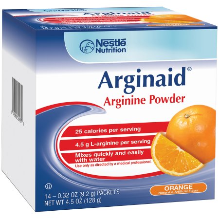Picture of Arginine Supplement Arginaid® Orange Flavor .32 oz Individual Packet Powder35983000