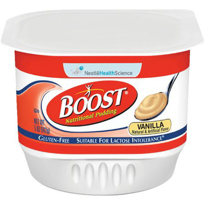 Picture of Oral Supplement Boost® Nutritional Pudding Very Vanilla Flavor Ready to Use 5 oz. Cup09450300