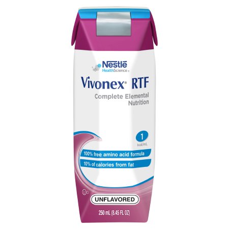 Picture of Tube Feeding Formula Vivonex® RTF 8.45 oz. Carton Ready to Use Unflavored Adult10043900362509