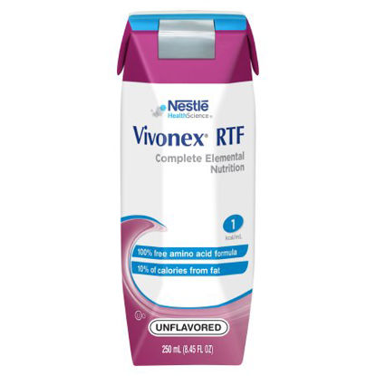 Picture of Tube Feeding Formula Vivonex® RTF 8.45 oz. Carton Ready to Use Unflavored Adult10043900362509