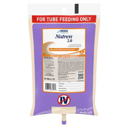 Picture of Tube Feeding Formula Nutren® 2.0 33.8 oz. Bag Ready to Hang Unflavored Adult00798716441469