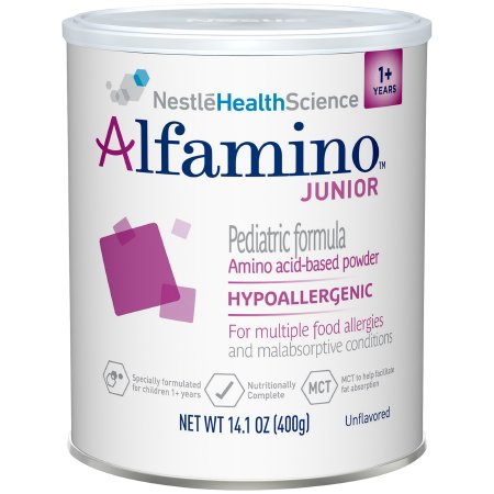 Picture of Amino Acid Based Pediatric Formula Alfamino® Junior Unflavored 14.1 oz. Can Powder07613034787965