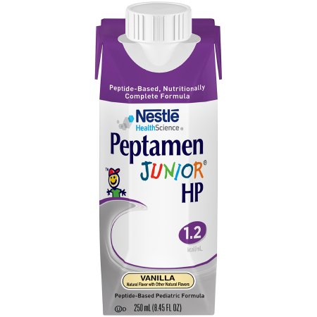 Picture of Pediatric Oral Supplement / Tube Feeding Formula Peptamen Junior® HP Vanilla Flavor 8.45 oz. Carton Ready to Use00043900544588