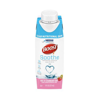 Picture of Oral Supplement Boost® Soothe Strawberry Kiwi Flavor Ready to Use 8 oz. Carton00043900769462