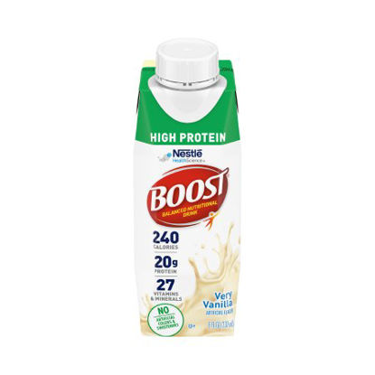 Picture of Oral Supplement Boost® High Protein Very Vanilla Flavor Ready to Use 8 oz. Bottle00043900645834
