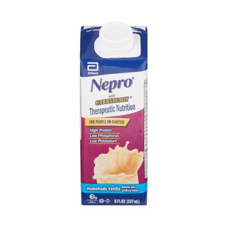 Picture of Oral Supplement Nepro® with Carbsteady® Vanilla Flavor Ready to Use 8 oz. Carton64803
