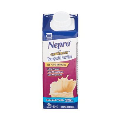 Picture of Oral Supplement Nepro® with Carbsteady® Vanilla Flavor Ready to Use 8 oz. Carton64803