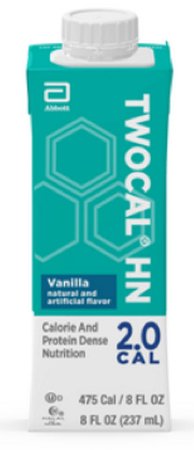 Picture of Oral Supplement / Tube Feeding Formula TWOCAL® HN Vanilla Flavor Ready to Use 8 oz. Carton64809