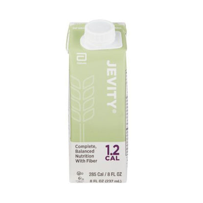 Picture of Oral Supplement Jevity 1.2 with Fiber® Unflavored Ready to Use 8 oz. Carton64625