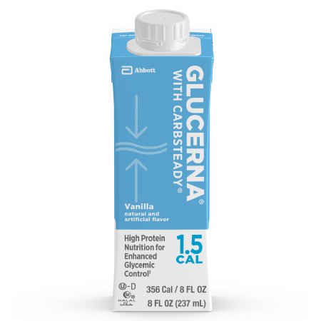 Picture of Oral Supplement Glucerna® 1.5 Cal Vanilla Flavor Ready to Use 8 oz. Carton64920