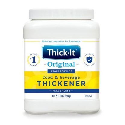 Picture of Food and Beverage Thickener Thick-It® Original 10 oz. Canister Unflavored Powder Consistency Varies By PreparationJ588-H5800