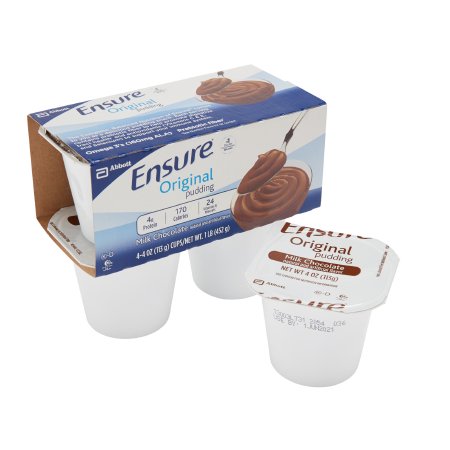 Picture of Oral Supplement Ensure® Original Pudding Milk Chocolate Flavor Ready to Use 4 oz. Cup54846