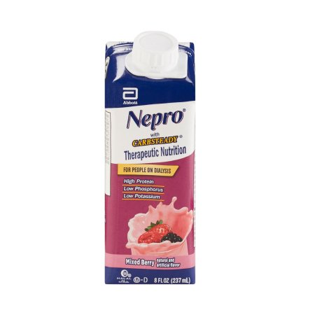 Picture of Oral Supplement Nepro® with Carbsteady® Mixed Berry Flavor Ready to Use 8 oz. Carton64796
