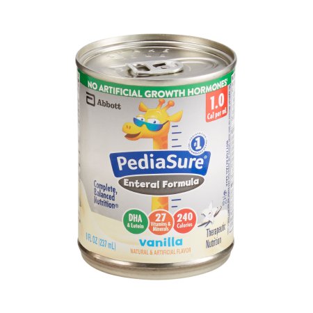 Picture of Standard Tube Feeding Formula PediaSure® 8 oz. Can Ready to Use Vanilla Ages 1 to 13 Years67401