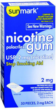 Picture of Stop Smoking Aid sunmark® 2 mg Strength Gum49348057308