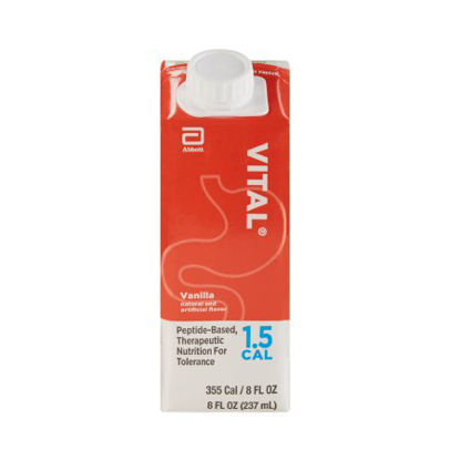 Picture of Oral Supplement Vital® 1.5 Cal Vanilla Flavor Ready to Use 8 oz. Carton64825