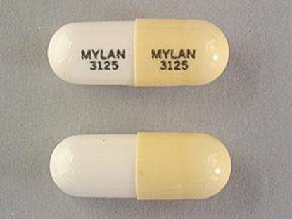 Picture of Doxepin HCl 25 mg Capsule Bottle 1,000 Capsules00378312510