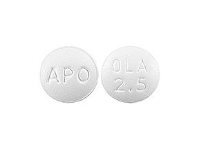 Picture of Olanzapine 2.5 mg Tablet Blister Pack 100 Tablets60505311000