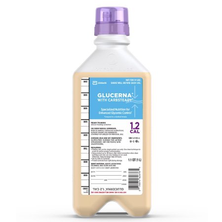 Picture of Oral Supplement / Tube Feeding Formula Glucerna® with Carbsteady 1.2 Cal Unflavored Ready to Use Bottle62677