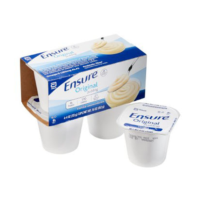 Picture of Oral Supplement Ensure® Original Pudding Vanilla Flavor Ready to Use 4 oz. Cup54844