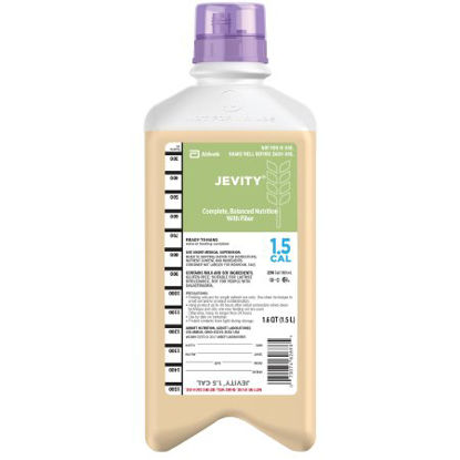 Picture of Tube Feeding Formula Jevity® 1.5 Cal 1500 mL Carton Ready to Hang Unflavored Adult62689