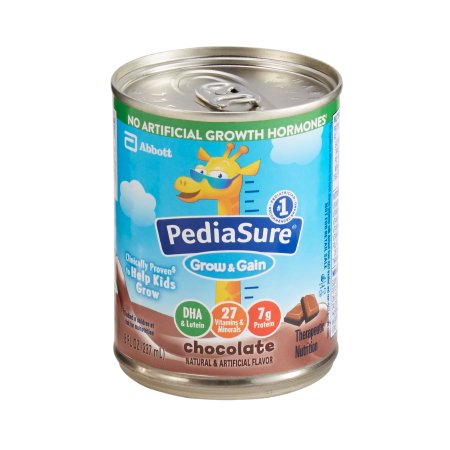 Picture of Pediatric Oral Supplement PediaSure® Grow & Gain Chocolate Flavor 8 oz. Can Ready to Use67523